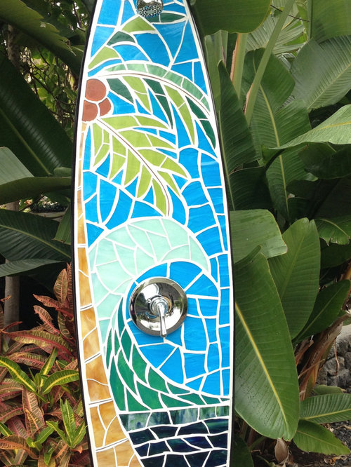 Surfboard Shower Houzz