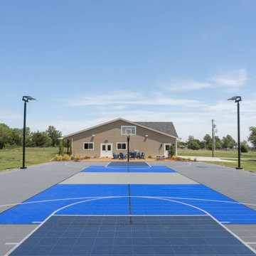 The Perfect Place to Host | Contemporary ADU & Sports Court in Edmond, Oklahoma