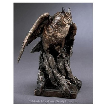 Owl Bronze Sculpture