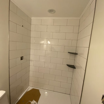 Customer kitchen and bath update
