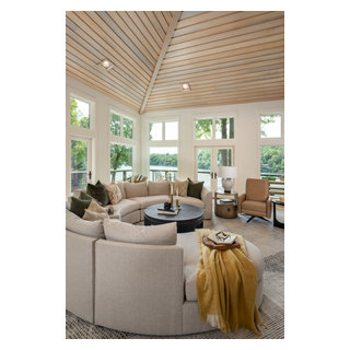 Lake Lure Renovation - Transitional - Living Room - Other - by ...