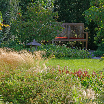 Privatgarten mit Teich