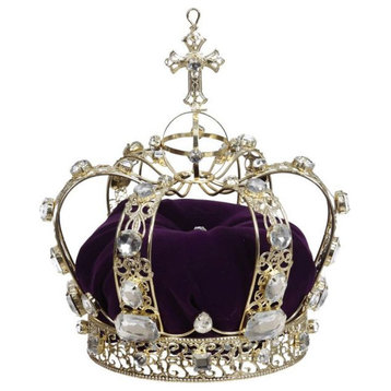 Mark Roberts Queens Crown Purple - 6 x 7.5"