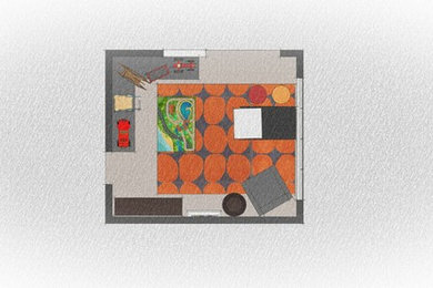 Floor Plan View: Kids Playroom