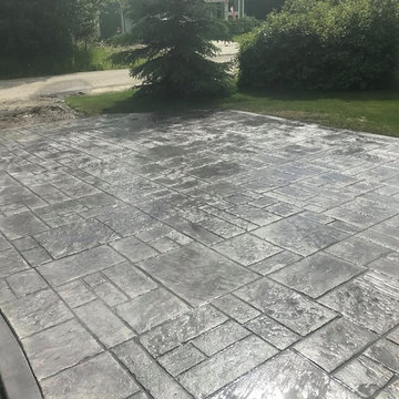 Concrete Driveway - Stones of Athens