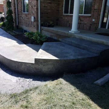 Sidewalk and Steps Update