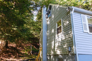 Chimney teardown/ Water damage repair and window install