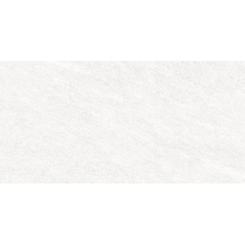 Nature White Rectified Porcelain Tile, 24"x48"