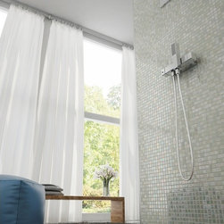 decorativo shine mosaic collection: artic white 12.5"x12.5" - Tile