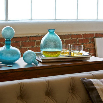 Rotondo Collection | Handmade Glass Decanters | Dynasty Gallery