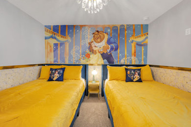 Inspiration for a contemporary kids' room remodel in Orlando