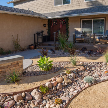 Modern Xeriscape & Hardscape Remodel