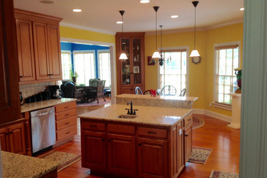 Kitchen Cabinets painted in Kings Mill.