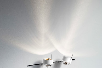 LightLight® IN | Lichtschiene in Wand bündig eingebaut