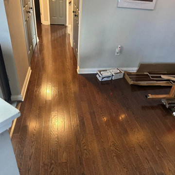 Installation: Hardwood floors & steps