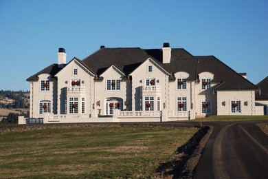 Inspiration for a timeless exterior home remodel in Seattle