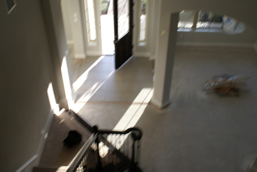 Glass tile, Engineered wood and stacked stone