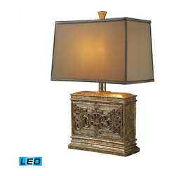 Dimond - One Light Courtney Gold Table Lamp - Table Lamps