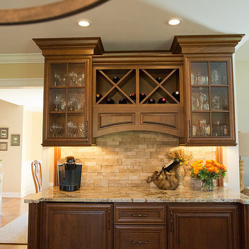 Seamless Flow Kitchen by Crystal Cabinets