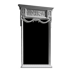 MIKAELA CARVED WOOD MIRROR - Wall Mirrors