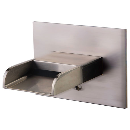 ALFI Brushed Nickel Waterfall Tub Filler