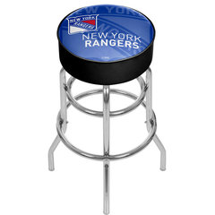 Dallas Mavericks Fade 31 in. Blue Backless Metal Bar Stool with Vinyl Seat