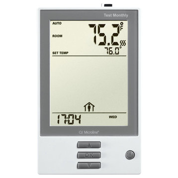 WarmlyYours nHance Programmable Thermostat, Class A GFCI, With Floor Sensor