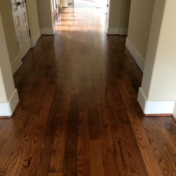 Hardwood floor refinishing Houston