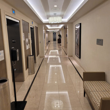 Venetian plaster repair, Los Angeles
