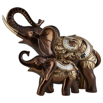 10"H Daliyah Decorative Elephant