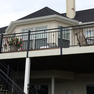 Wrought Iron Exterior Railing