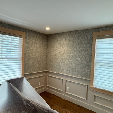 Wallpaper installation Living Room in Lancaster