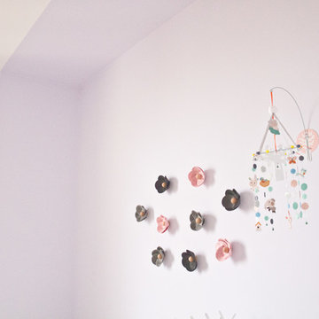 Chambre de bébé renovée
