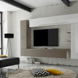 LC Mobili Line 1 Italian Wall Unit - $1,185.00 - Entertainment Centers And Tv Stands