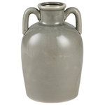 Elk Home - Elk Home Babin - 12 Inch Large Vase, Gray Finish - Babin 12 Inch Large  Gray *UL Approved: YES Energy Star Qualified: n/a ADA Certified: n/a  *Number of Lights:   *Bulb Included:No *Bulb Type:No *Finish Type:Gray