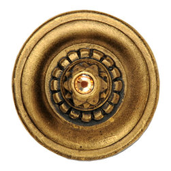 Inviting Home Inc. - Portobello Road Knobs, 24K Satin Gold - Cabinet And Drawer Knobs