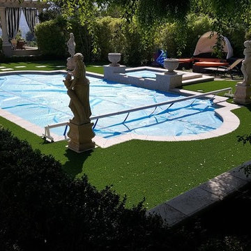 Artificial Grass Installations with Purchase Green