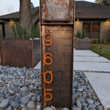 Corten Steel Mailbox