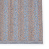 Jaipur Living Topsail Indoor/ Outdoor Striped Area Rug, Light Blue/Taupe, 4'x6'
