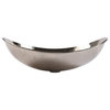 Confucius 19" Vessel Bathroom Sink in Nickel