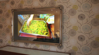Mirror TV's. Designer Vision can supply 100's of different styles and ideas.