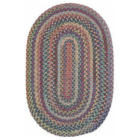 Rustica Rug, Classic Multicolored, 2'x3'