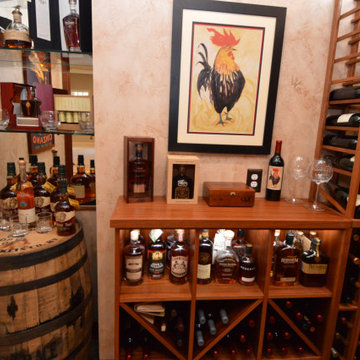 Beautifully Designed Residential Custom Wine Cellar in Virginia