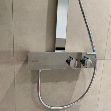 Komplett Umbau - Badezimmer wird zu einem Duschbad in München - Bogenhausen