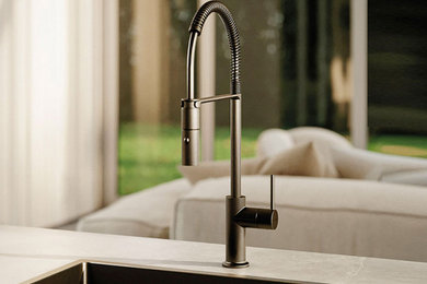 Inspiration for a contemporary kitchen in Wiltshire.