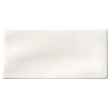 Whisper White Glazed Handcrafted 3X6 Subway Tile, 10 Sft