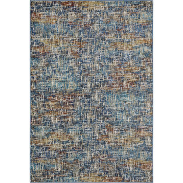 Oriental Weavers Venice 5573X Blue/ Multi Area Rug 3' 10'' X 5' 5''