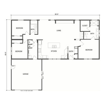The Montecito by Perpetual Homes - Floor Plan (Single Family Home)
