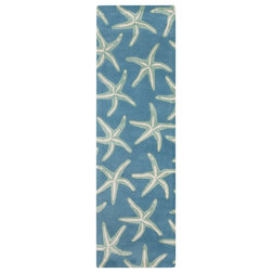 Beach Style Hall And Stair Runners by Kolibri Decor