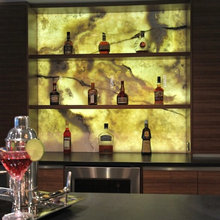 bar backsplash and counter top